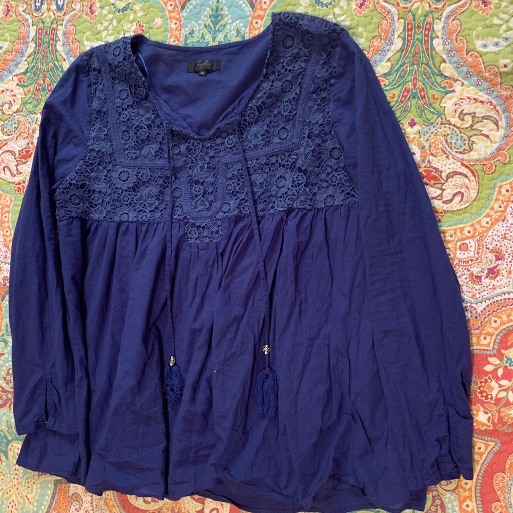 Earl top, size XL